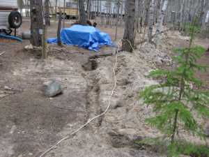 Naturist Legacy History: Gallery 37/06...Campground power upgrade, iron filter
