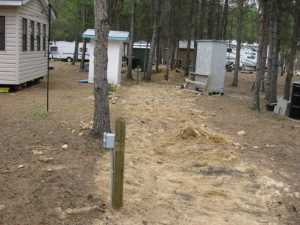 Naturist Legacy History: Gallery 37/12...Campground power upgrade, iron filter