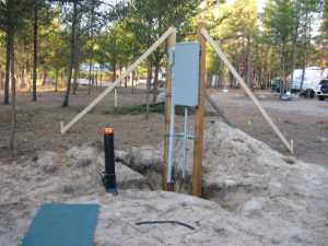 Naturist Legacy History: Gallery 20/20...Construction of washrooms continues
