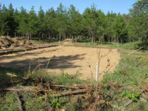 Naturist Legacy History: Gallery 21/05...New volleyball court takes shape