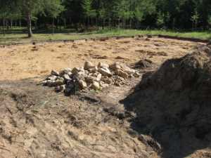 Naturist Legacy History: Gallery 21/08...New volleyball court takes shape