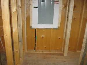 Naturist Legacy History: Gallery 47/13...Electrical, plumbing roughed in